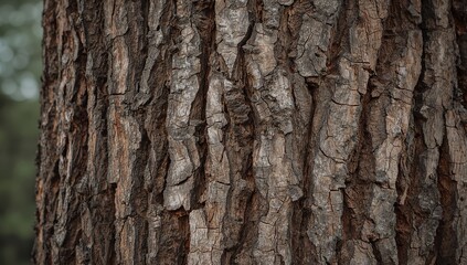 Fototapeta premium Abstract, Natural Surface, Rough Texture Study of an Old Tree, Fragment.