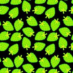 Summer fruits seamless strawberries pattern for wrapping paper and fabrics and kids clothes print and fashion textiles