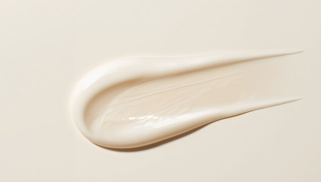 Ivory Swirls, Gentle Curves, and Subtle Light. An Abstract Creamy Composition.