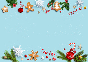Holiday Christmas background