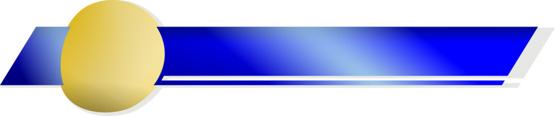 elegant certificate border.  blue and gold lower third graphic.