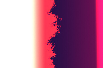 Damaged Analog 35mm Film, Retro Light Leaks and Film Grain Overlay Texture