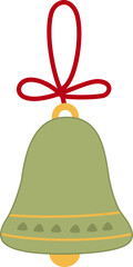 christmas bell with bells