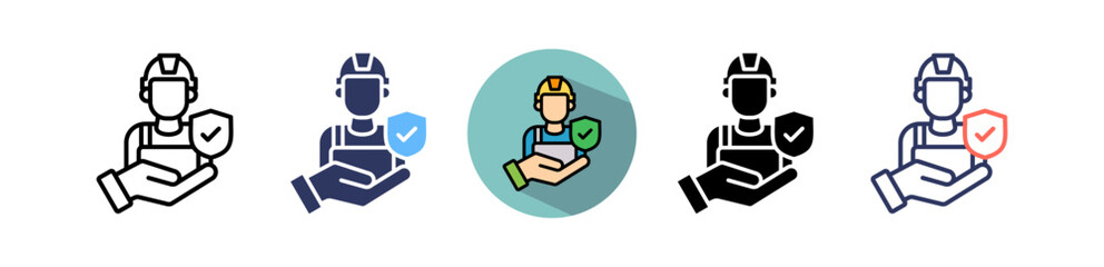 Workers Protection multiple icon