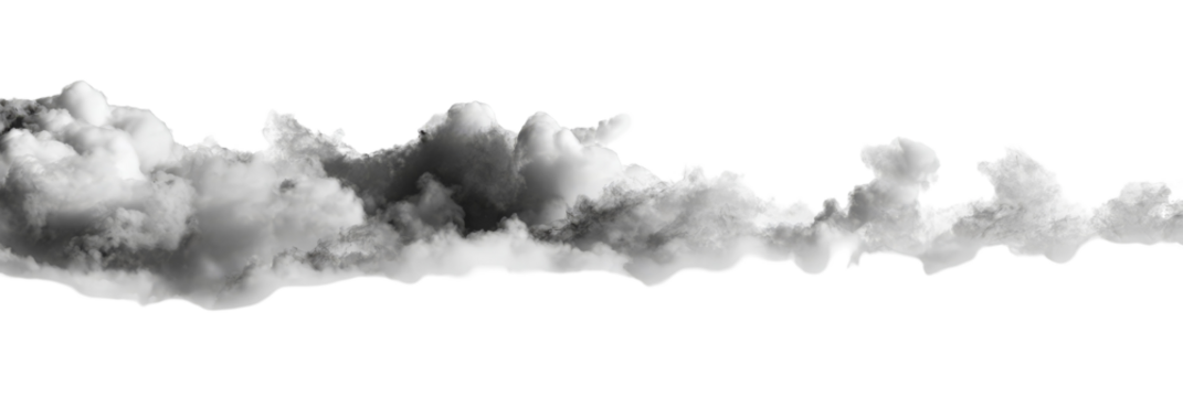 A dramatic cloud formation stretches across the sky, creating a moody atmosphere that hints at an impending storm, with soft sunlight peeking through in the background