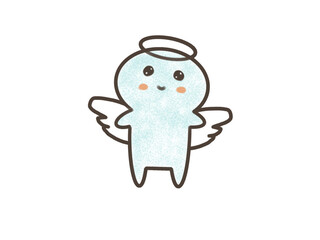 可愛い天使キャラクター