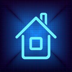 Vector illustration on a blue background