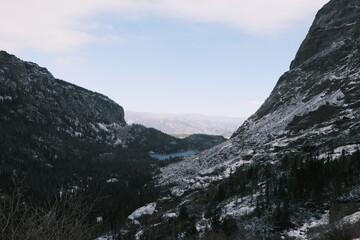 mountain landscape in the mountains