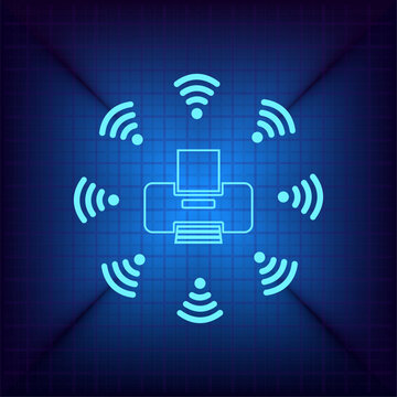 Vector illustration on a blue background