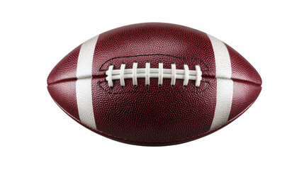 American football ball for promotional use with clean isolated on a Transparent background, PNG file.
