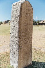 Monte Alban Mayan Rock Art