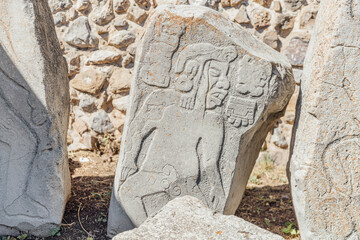 Monte Alban Mayan Rock Art