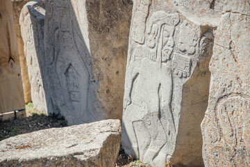 Monte Alban Mayan Rock Art