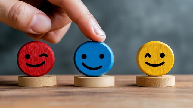 感情選択&mdash;満足度の可視化