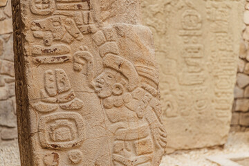 Monte Alban Mayan Rock Art