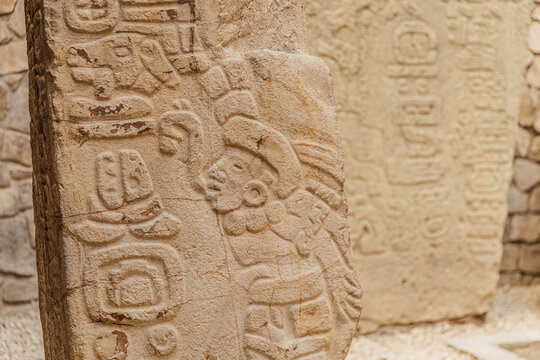 Monte Alban Mayan Rock Art