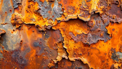 old rusty metal texture