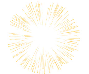 Stunning golden burst with radiant energy and dynamic movement, perfect for adding excitement to any design or celebration with a modern, vibrant, and captivating effect