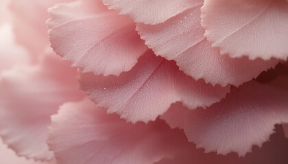 Pink Flower Petals Close Up Soft Focus Calm Natural Beauty