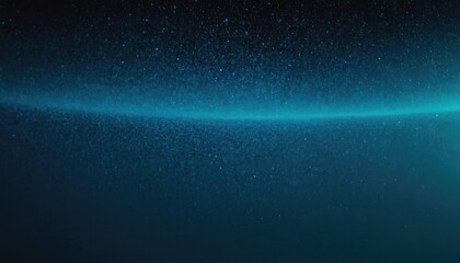 Vibrant grainy background, abstract cyan blue black color gradient shape. 1