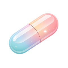 pill bottle isolated on white