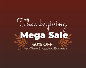 thanksgiving mega sale sixty off limited offer