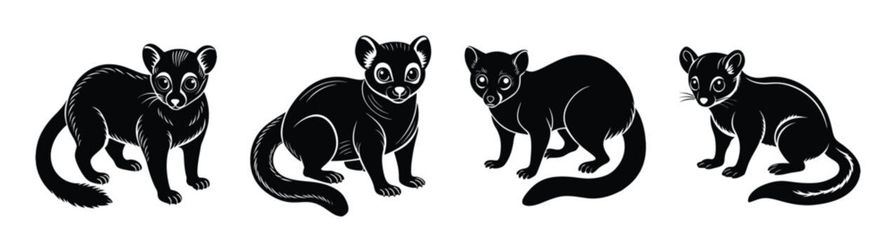 Black and white illustration of marten animal wildlife creature mammal furry forest fauna art design drawing
