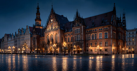 Fototapeta premium City Hall in Wroclaw