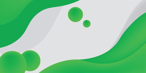 Green abstract background. Vector illustration