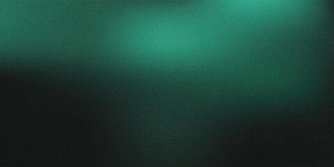 Abstract background Soft green light on dark background