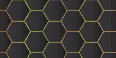 Abstract Hexagon Pattern Background