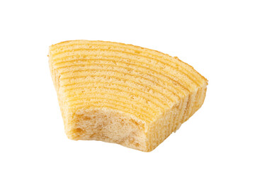 透明背景（png）にカットしたバウムクーヘン