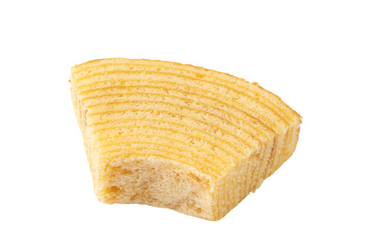 透明背景（png）にカットしたバウムクーヘン