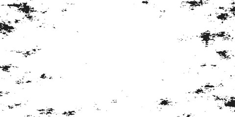 Obraz premium Black grunge ink splat pattern illustration on a dirty textured background design with a liquid drop border