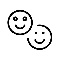 Emotion Expression and Feeling Icon Set and Sentiment Symbols for Modern Apps, Web, and Digital Communication