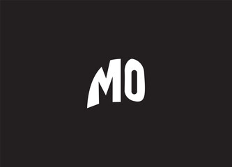 MO creative logo design and letter logo