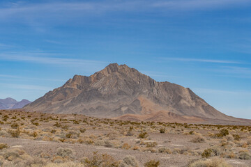 Eagle Mountain, 3806 ft. (1160 m),  Evelyn, Inyo County, California. . Mojave Desert / Basin and Range Province. California State Route 127. The Amargosa Valley
