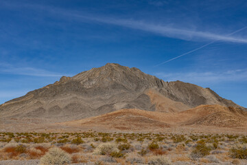 Eagle Mountain, 3806 ft. (1160 m),  Evelyn, Inyo County, California. . Mojave Desert / Basin and Range Province. California State Route 127. The Amargosa Valley
