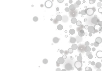 White bokeh overlay PNG christmas background, Abstract glowing white bokeh dust seamless blurred new year background, snowflakes overlay PNG