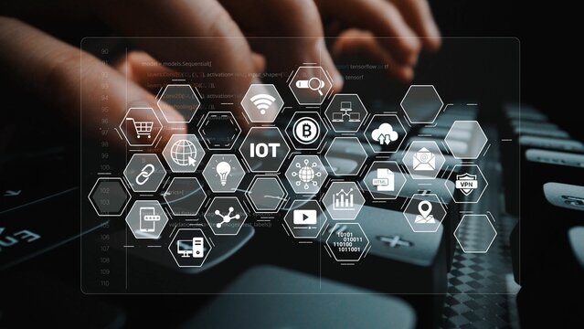 AI and IoT form an intelligent digital infrastructure linking data, connectivity, analytics, blockchain, cloud, and security systems in a seamless network. Marrow