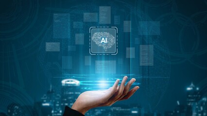 AI Assistant Brain Processor with LLM Technology, Big Data, Machine Learning, Generative AI for Business Support, Future Agentic AI Technology and Artificial Intelligence Prompt Engineering. Muxer