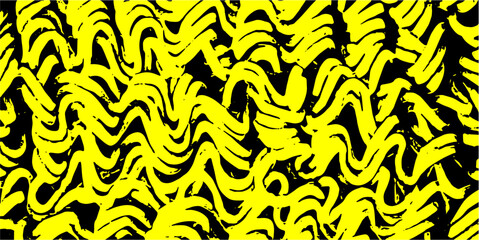 Noodle texture vector. Seamless background ideal for food, cuisine, and asian restaurant themes. Provides a pattern of cooked pasta or thin strips for menu design and packaging.