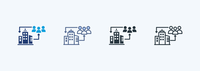 B2C Multiple Style Icon Collection