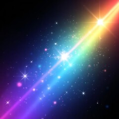 abstract background with stars