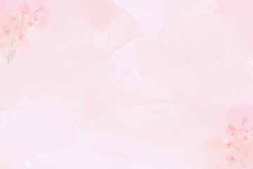 Obraz premium Pink Floral Linktree Background