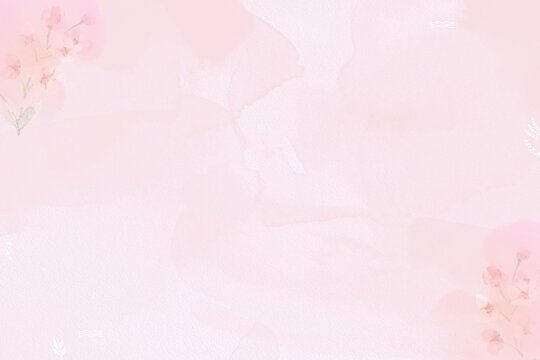Pink Floral Linktree Background