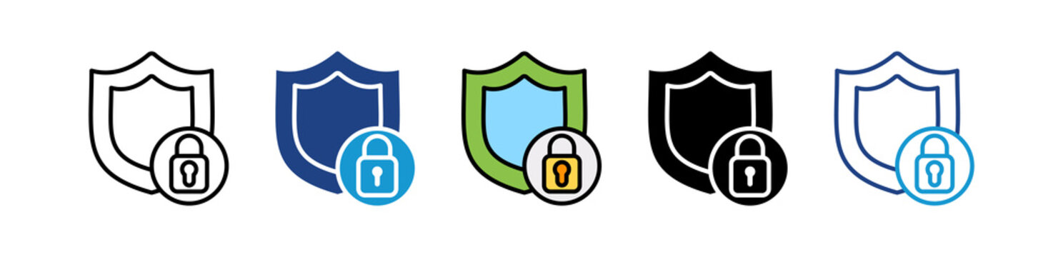 Privacy Protection multiple icon