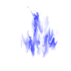 Blue Smoke Effect PNG