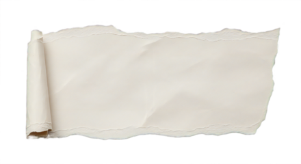 Unveiling a timeless parchment scroll with torn edges to add vintage charm and authentic character to your designs and creative projects now