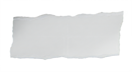 Realistic torn paper edge perfect for modern design projects and digital collages, adding a touch of raw elegance and creative texture